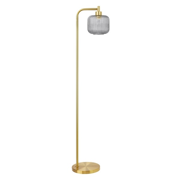 Champagne gold floor lamp sale