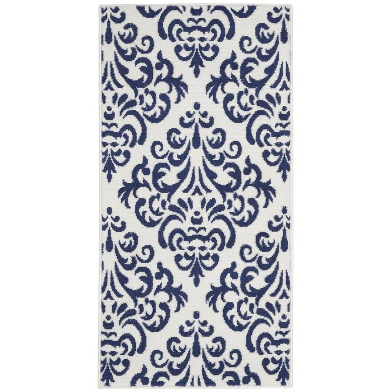 Lodu Power Loomed Low Pile Area Rug By HomeRoots - 48' X '24' X '0.25