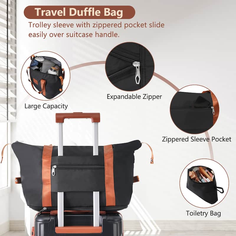Luggage Sets 3 Piece, Expandable Carry on Luggage, Hardshell Suitcases with Wheels and TSA Lock for Men Women