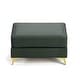 preview thumbnail 37 of 36, GDFStudio - Multi-Size Faux Leather 6-Seat Chesterfield Modular Sofa Set with Metal Trim & 6 Pillows