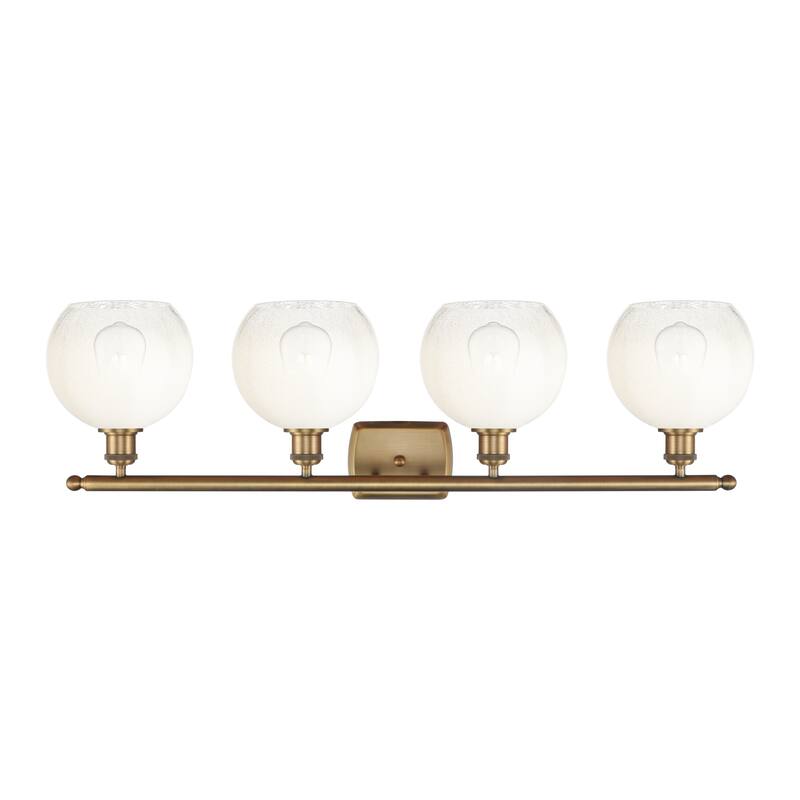 Innovations Lighting Endless Possibilities Ballston - Brookhaven Globe - 4 Light 38" Bath Vanity Light