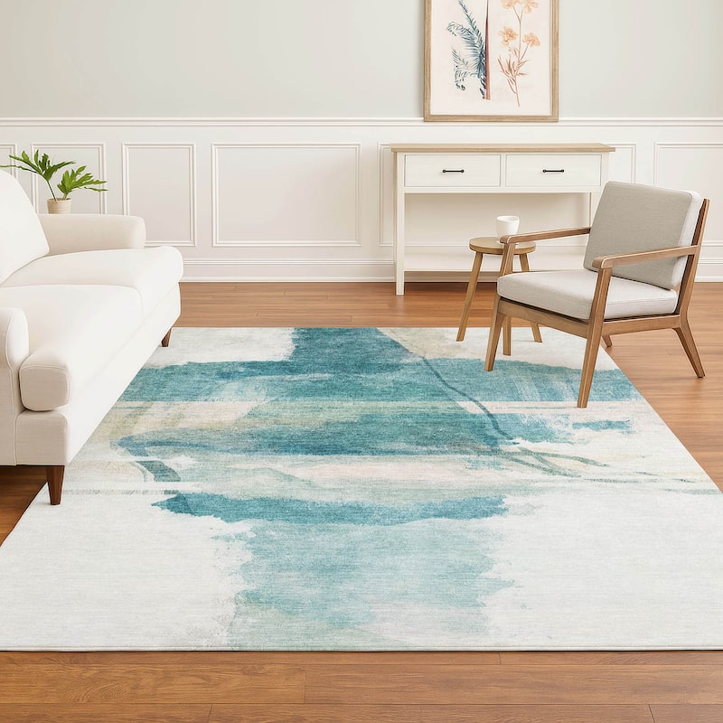 Premium Washable Super Soft Contemporary Chic Mayfield Rug