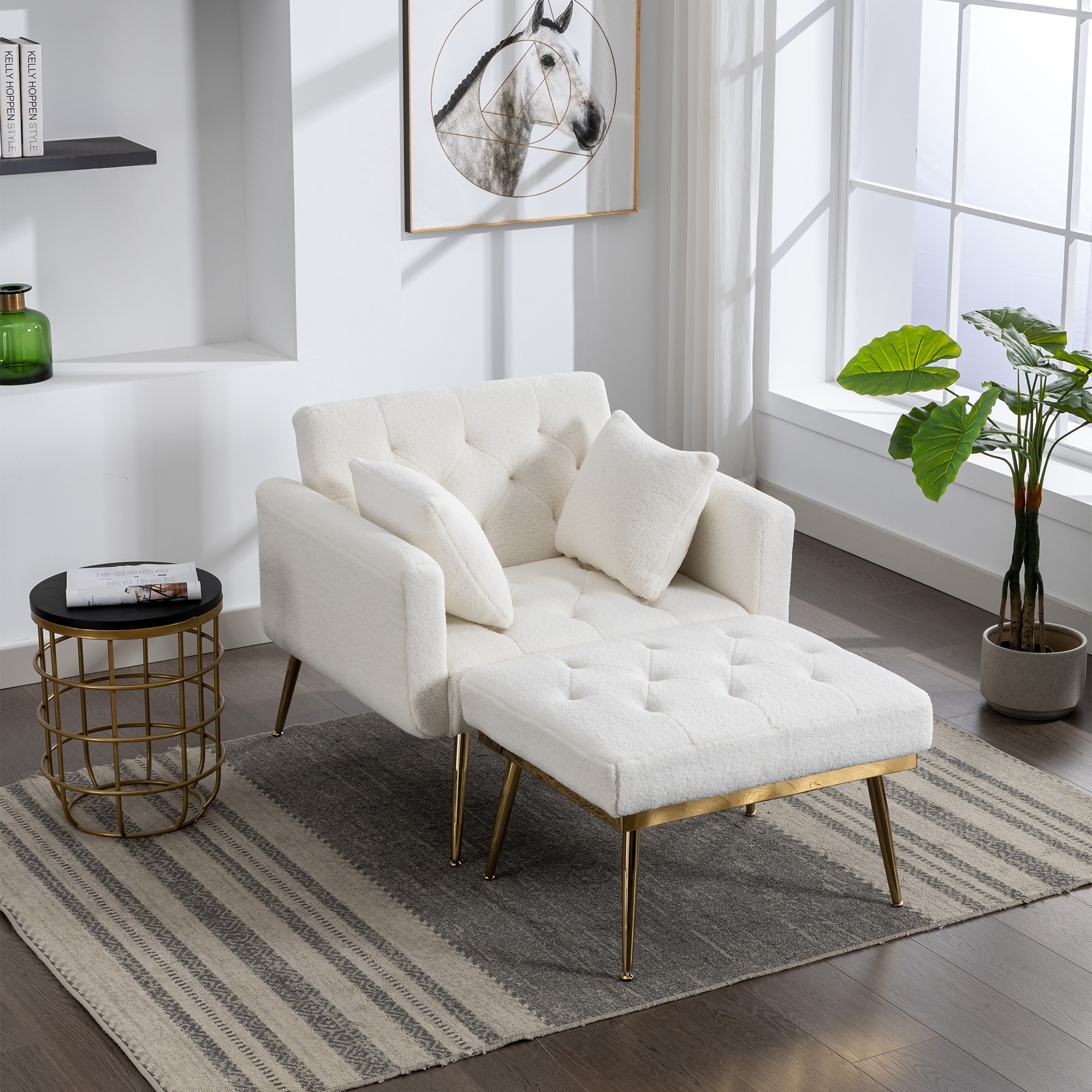 Sherpa shop chaise lounge