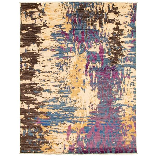 Arlequin Moroccan Ivory Rug 10'4 x 13'10 Hand-Knotted Wool Rug eCarpet Gallery Large Area Rug for Living Room 300608 Bedroom Arlequin Moroccan Ivory Rug 10'4 x 13'10 Hand-Knotted Wool Rug eCarpet Gallery Large Area Rug for Living Room 300608 Bedroom