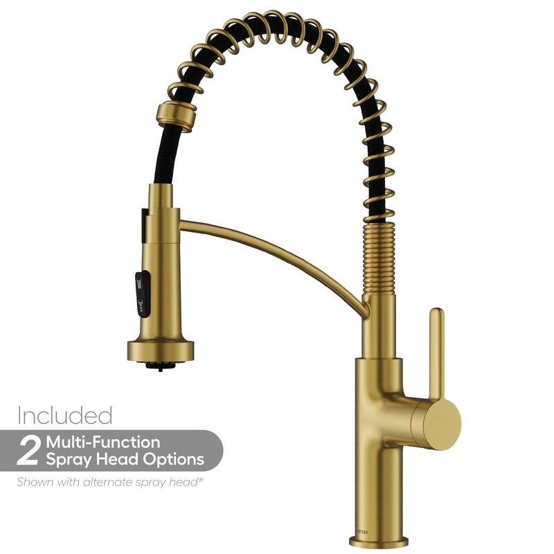 Karran Scottsdale Single Handle Commerical Pull-Down Sprayer Kitchen Faucet