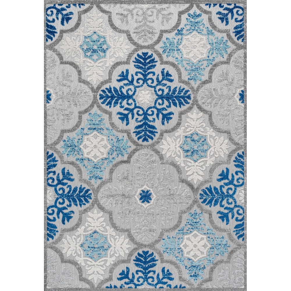 JONATHAN Y Circus Trellis High-Low Indoor/Outdoor Area Rug