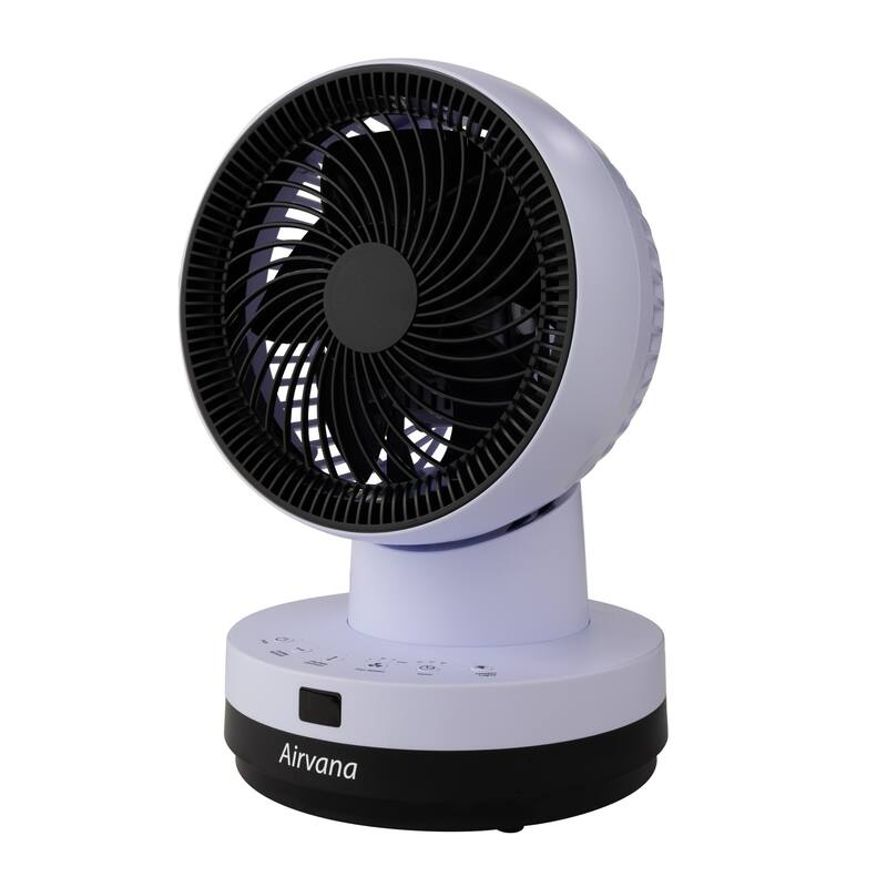 Airvana AV1200FAN Orbital Oscillating Portable Fan W/ Remote - White
