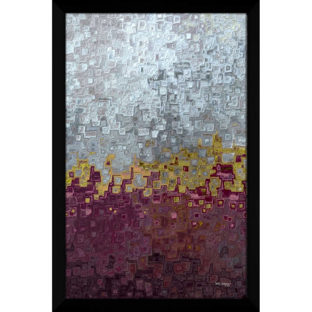 "Revelation 1 18 Your Living God" by Mark Lawrence Print on Acrylic