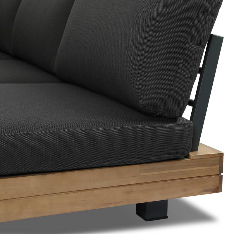 Poly & Bark Celenza 91" 3-Seat Outdoor/Patio Sofa Bench