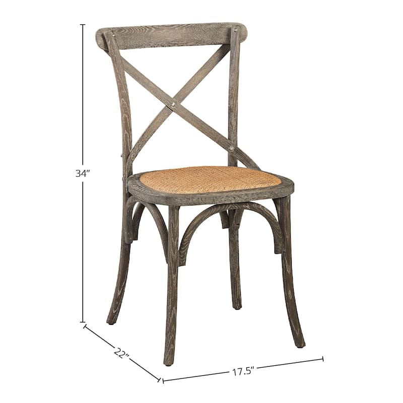 Bentwood Oak Dining Chair, Brown