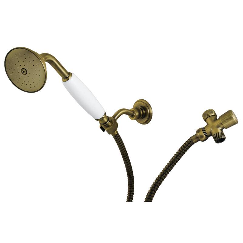 Kingston Brass Victorian Hand Shower Kit - Antique Brass