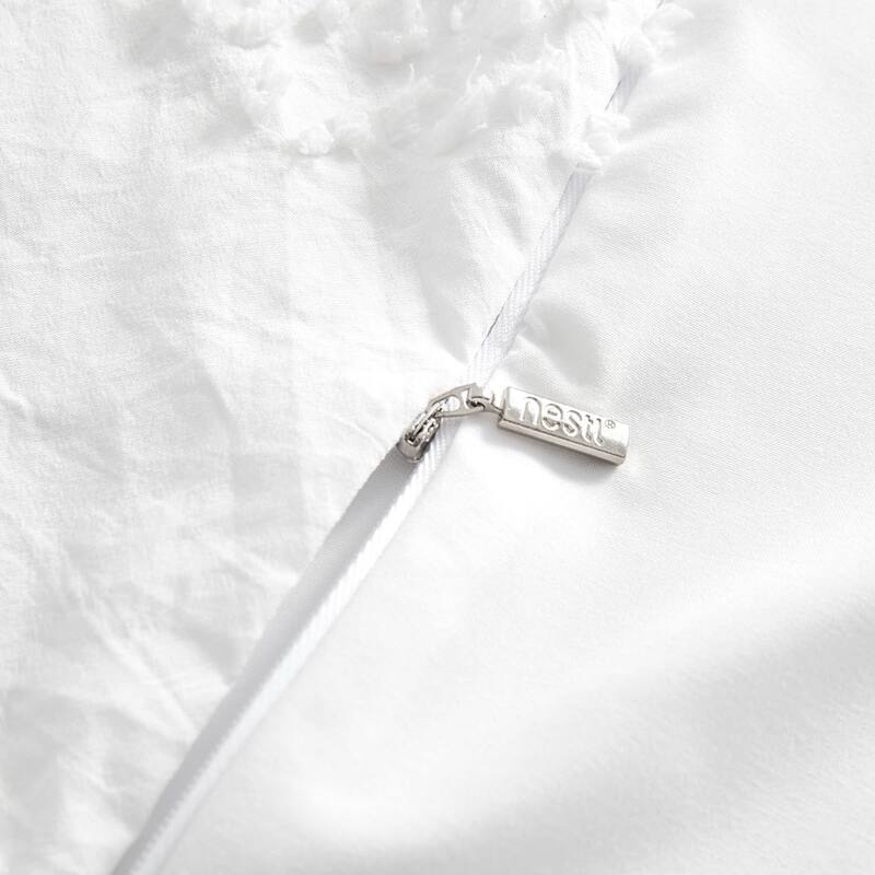 Empyrean Bedding Tufted Duvet Cover Set with Quilted Down Alternative Comforter Insert