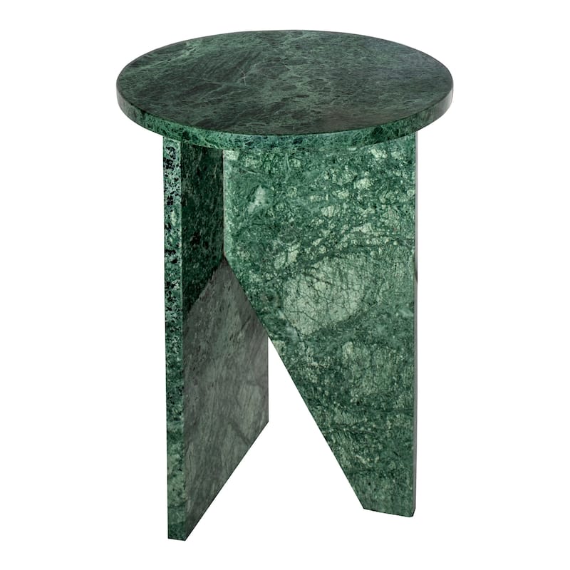 Aurelle Home Modern Geometric Round Accent Table
