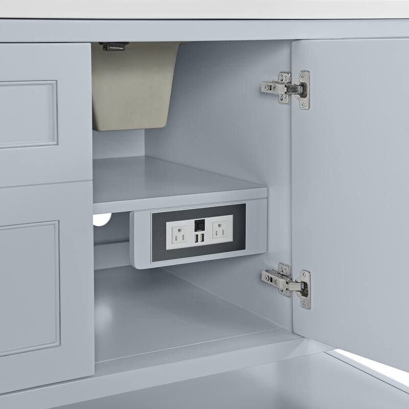 Breckenridge 60" Single Vanity, Serenity Blue
