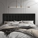 preview thumbnail 3 of 16, CraftPorch Linen Button Tufted Upholstered Adjustable Headboard