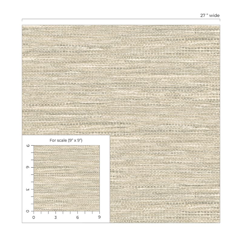 Seabrook Designs Rina Unpasted Wallpaper