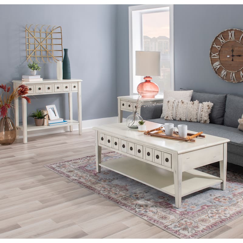 Linon Sadie Wood Entryway Console Table