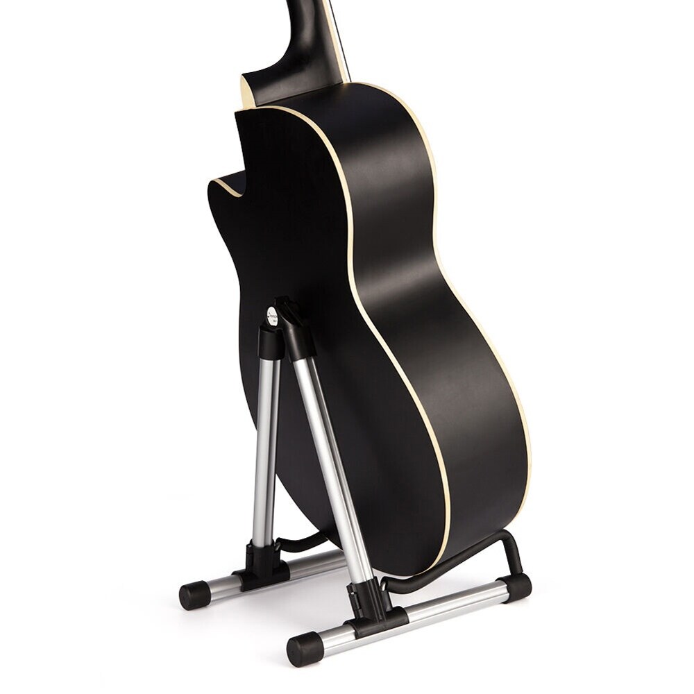 Glarry Foldable Guitar Electric Guitar Stand Floor Rack Holder Overstock 31144371