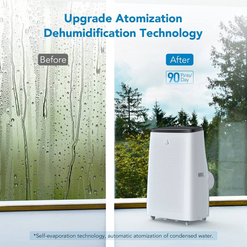 14000 Btu Portable Air Conditioner With Remote Control