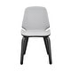 preview thumbnail 43 of 62, Brinley Walnut or Black Wood Upholstered Dining Chair