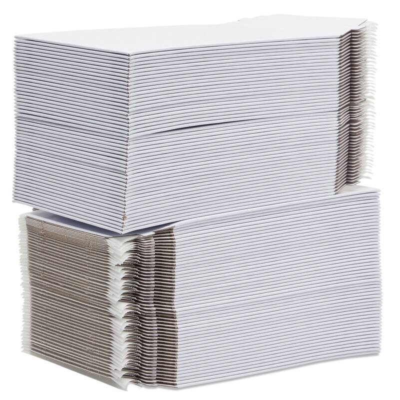 Stockroom Plus 100 Pack 6x8 Rigid Mailers, 550 GSM Self Adhesive Stay Flat Cardboard Envelopes