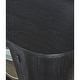 preview thumbnail 13 of 13, Signature Design by Ashley Rowanbeck Black/Gray Dining Server - 74.13" W x 17.13" D x 35.13" H