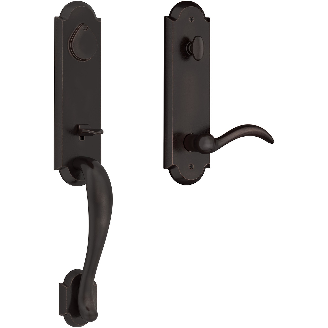 Baldwin Kodiak One Piece Single Cylinder Keyed Entry Handleset with