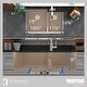 preview thumbnail 47 of 56, Karran Undermount Large/Small Bowl Quartz Kitchen Sink - 32" x 21.25" x 9" - 32" x 21.25" x 9"