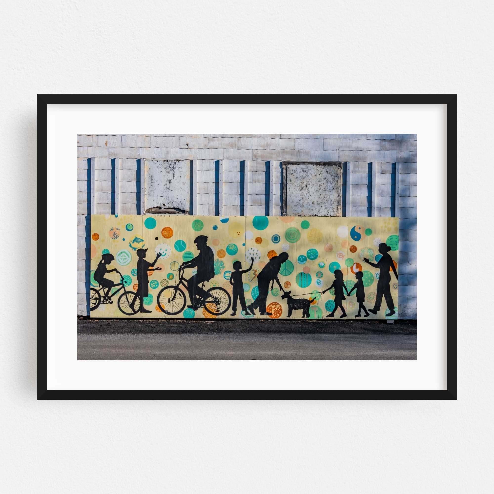 Whistle Stop Bike Shop New Freedom Pennsylvania Art Print Poster