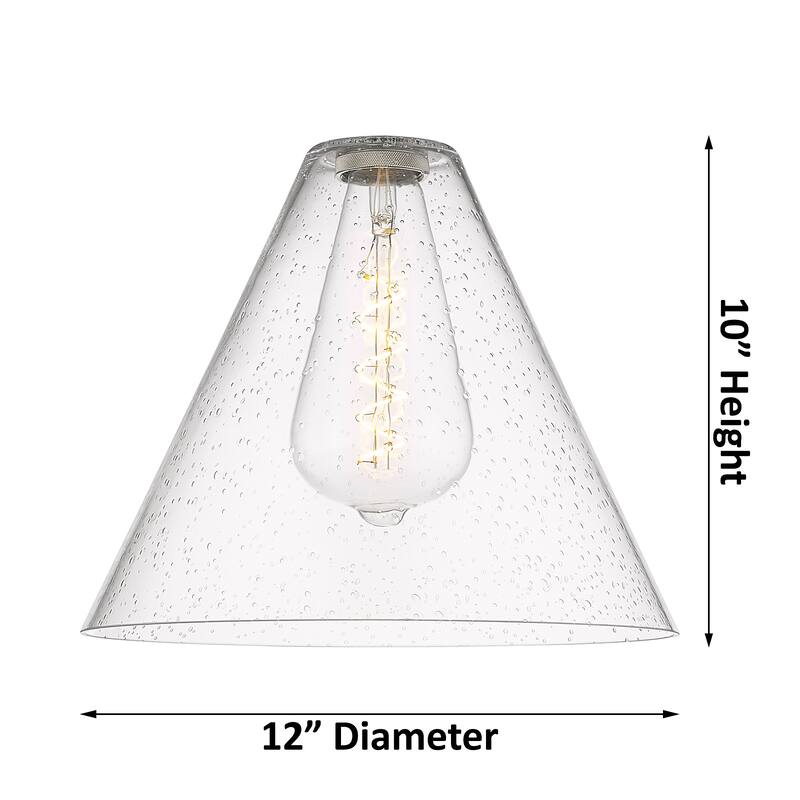 Innovations Lighting Downtown Urban - Crown Point - 1 Light 12" Berkshire Flush Mount