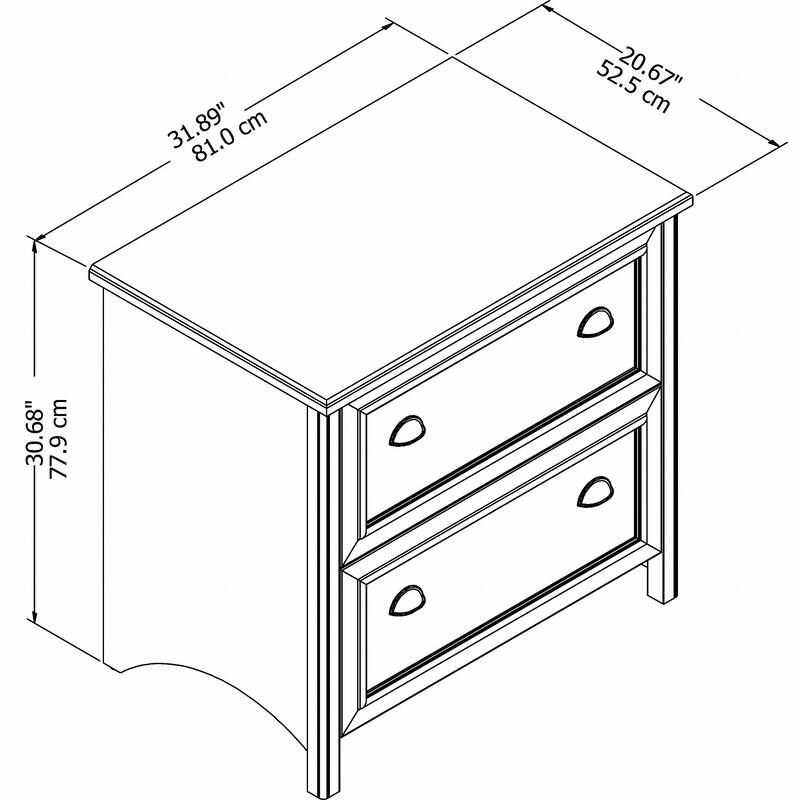 2-drawer Lateral File Cabinet