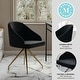 preview thumbnail 35 of 75, Martha Stewart Upholstered Stationary Swivel Home Office Chair