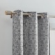 preview thumbnail 2 of 2, Berber Ikat Print Blackout Window Curtain Panel, Set of 2