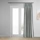 preview thumbnail 38 of 42, Exclusive Fabrics Solid Faux Dupioni Pleated Blackout Curtain Panel