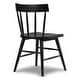 preview thumbnail 5 of 14, Poly & Bark Hava Dining Chair - Solid Oak Wood with Spindle-Back