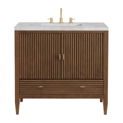James Martin Vanities 485-V36-3VSL Myrrin 36" Single Basin Wood Vanity