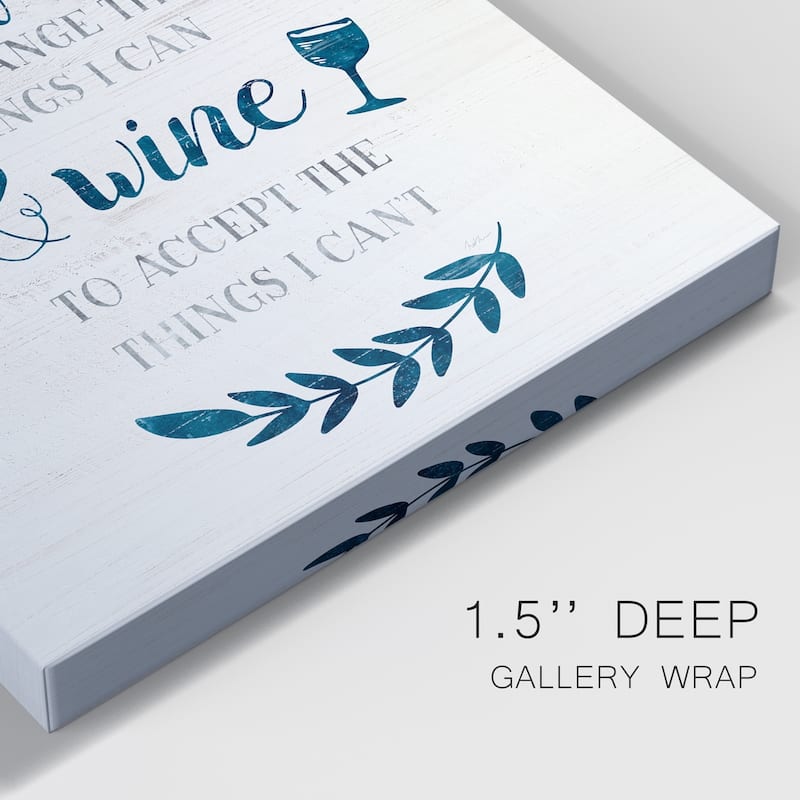 Coffee & Wine Premium Gallery Wrapped Canvas - Ready to Hang