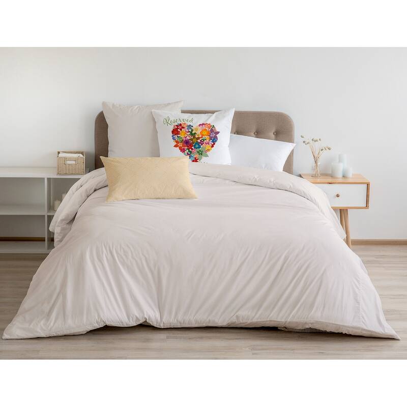Reserved for Mom Mother's Day Heart Bouquet Decorative Throw Pillow