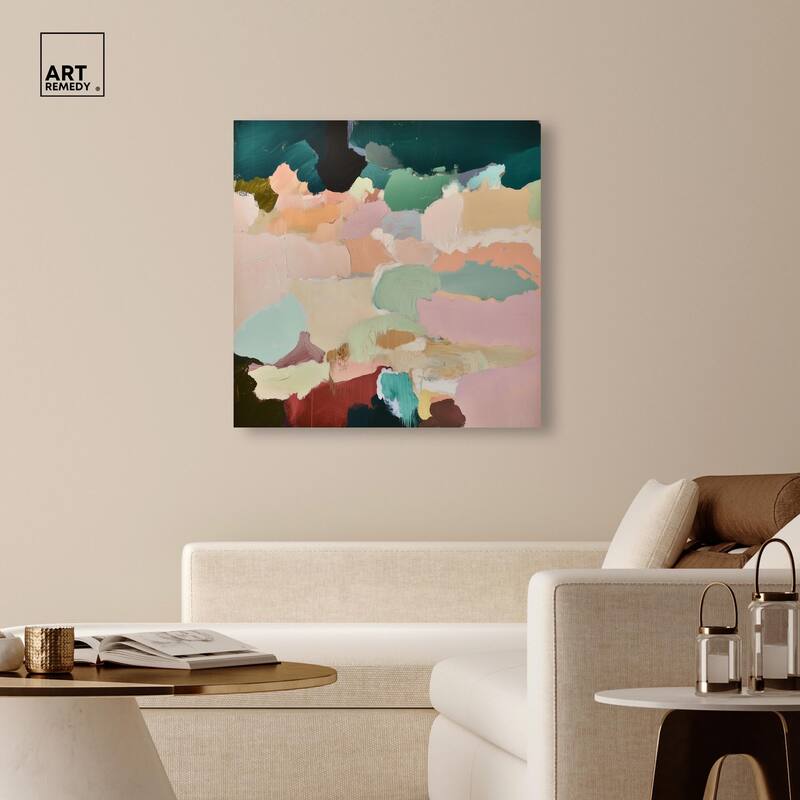 Brushed Beauty III Canvas by Art Remedy, Gallery Wrapped