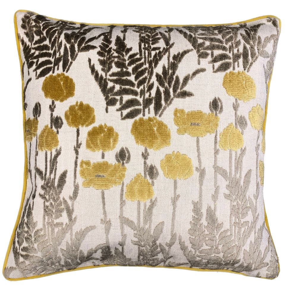Blue 23 x 23 Feather Throw Pillows Bed Bath Beyond