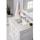 preview thumbnail 29 of 28, James Martin Vanities De Soto 36" Single Vanity, Bright White