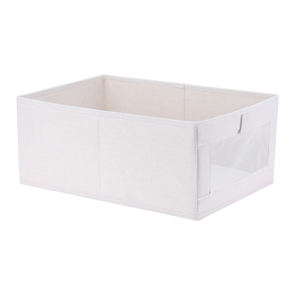 Storage Cube, Fabric Storage Bin for Shelves Closet, 1 Pcs Collapsible Storage Basket for Organizing Blankets Clothes Books