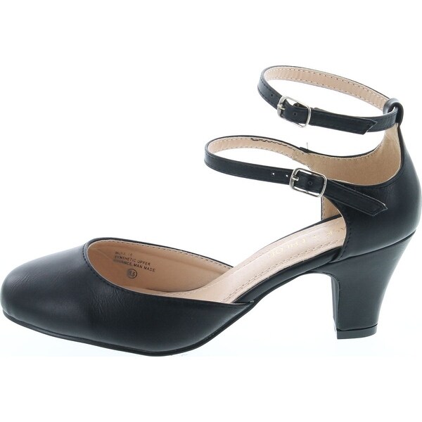 chloe ankle strap pump