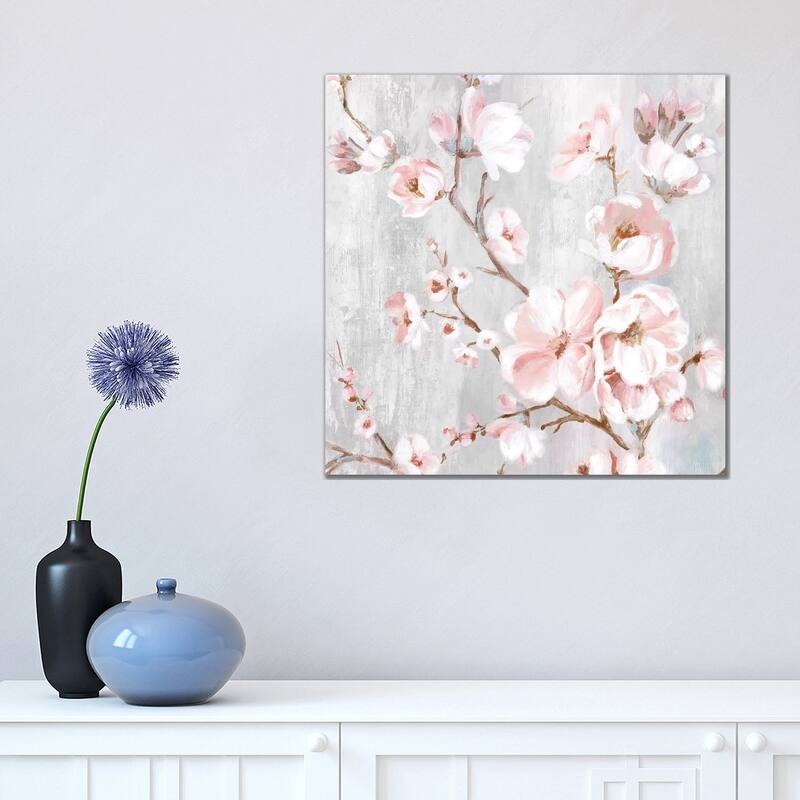 iCanvas "Spring Cherry Blossoms III " by Eva Watts Canvas Print - 18x18x1.5