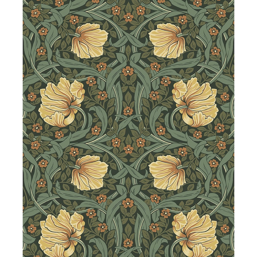 NextWall Pimpernel Garden Peel and Stick Wallpaper