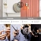 preview thumbnail 7 of 5, 1-light bedroom light brass mounted light metal wall light