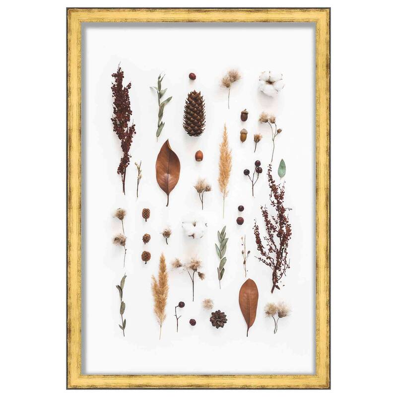 11x17 Gold Shadowbox Frame Interior Size 11x17 by 1 25 In Deep Gold