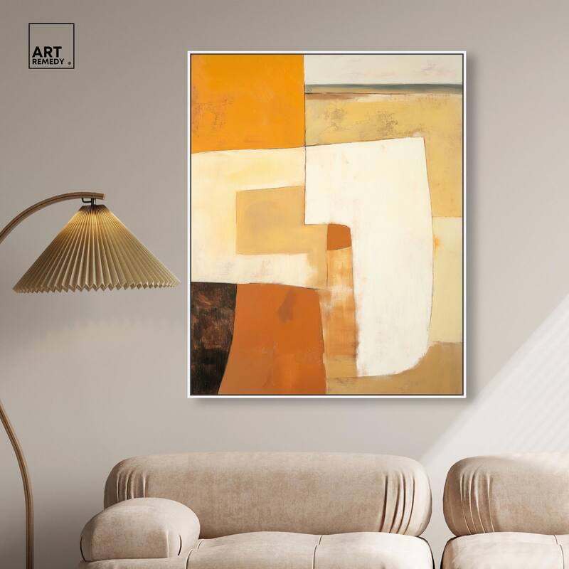 Clay and Canvas II Canvas by Art Remedy