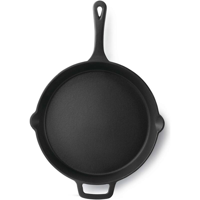 Napoleon 56058 9 1/2" Wide Cast Iron Frying Pan with Robust Handle