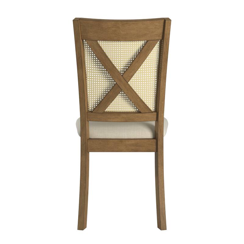 Plaga Cane Accent 3-Piece Dining Set by iNSPIRE Q Classic